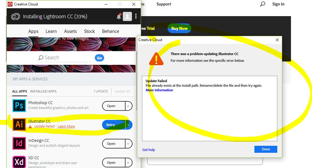 Update Error message.JPG